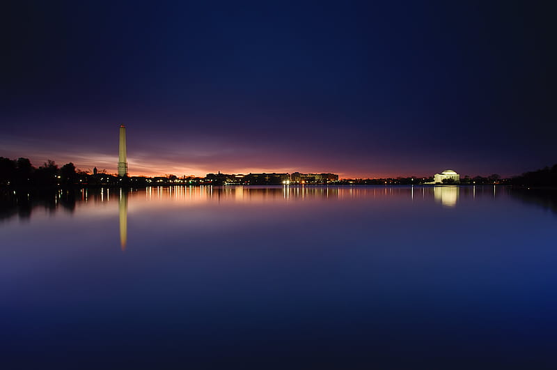 Washington Monument At Night, HD wallpaper