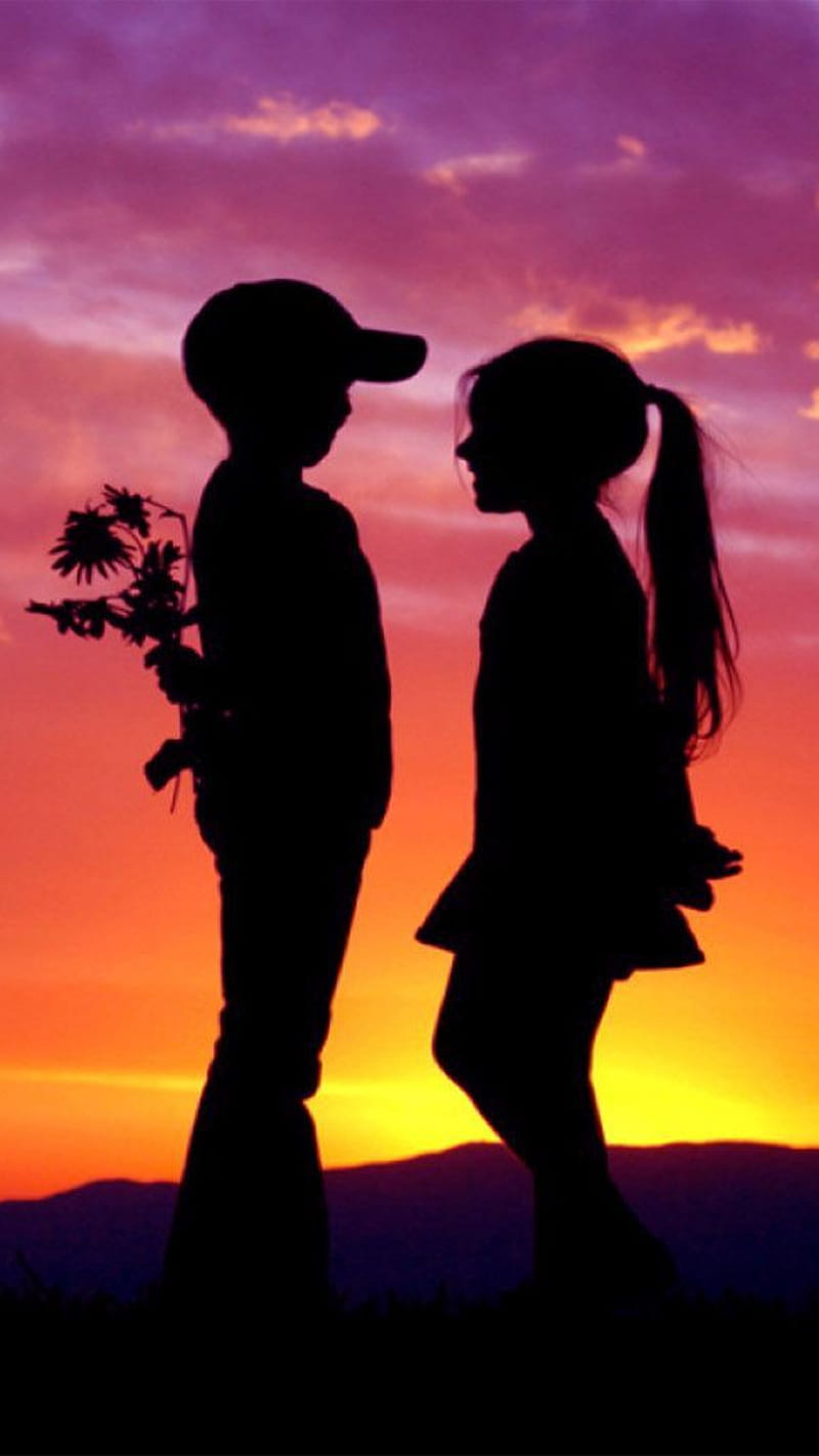 Couple In Love, sunset, romantic, HD phone wallpaper | Peakpx