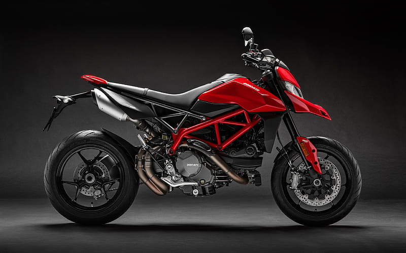 Ducati Hypermotard 950, side view, 2019 bikes, superbikes, italian motorcycles, Ducati, HD wallpaper