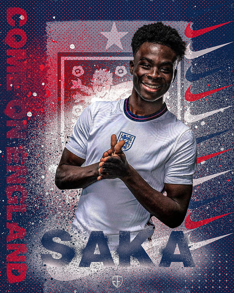 Saka, england, soccer, euro2020, football, HD phone wallpaper | Peakpx