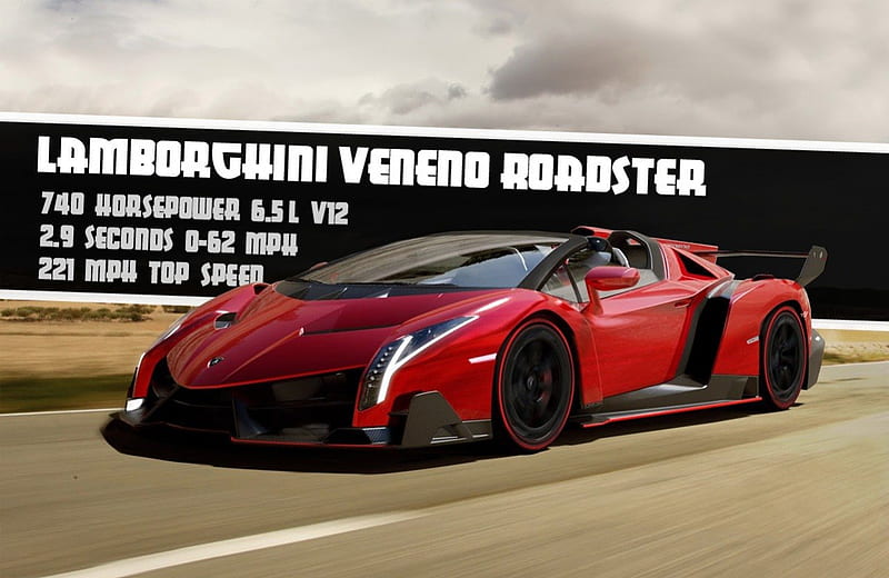 Most expensive production cars for 2014, Black Rims, Ruby Red, Lambo, 2014, HD wallpaper