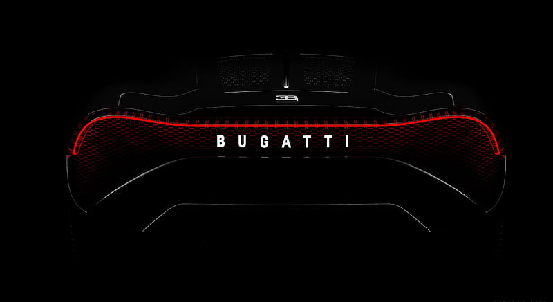 2019 Bugatti La Voiture Noire - Tail Light , car, HD wallpaper