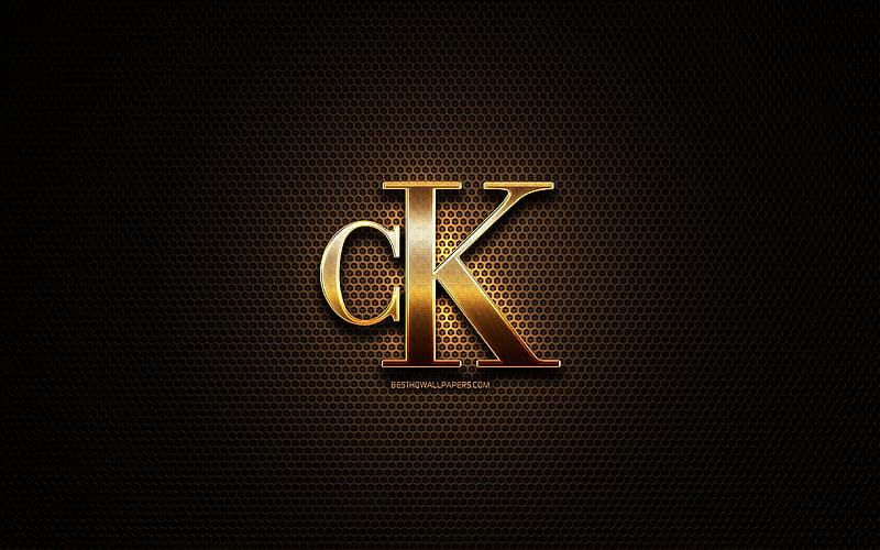 Calvin Klein glitter logo, creative, metal grid background, Calvin Klein  logo, HD wallpaper | Peakpx
