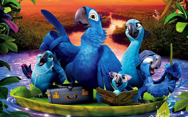 Rio 2 Movie , rio, movies, birds, animated-movies, HD wallpaper