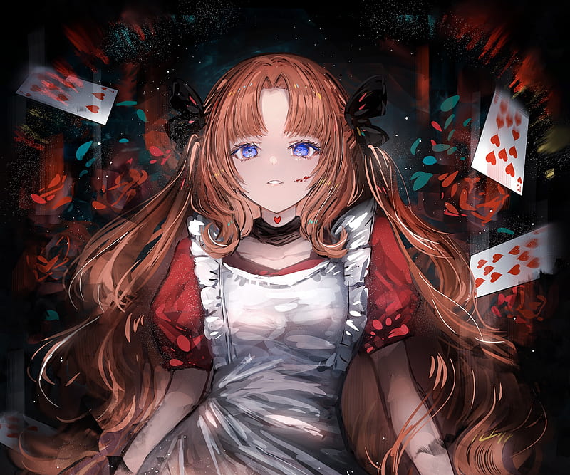 Transparent Alice In Wonderland Png Images - Alice In Wonderland Alice Anime,  Png Download , Transparent Png Image - PNGitem