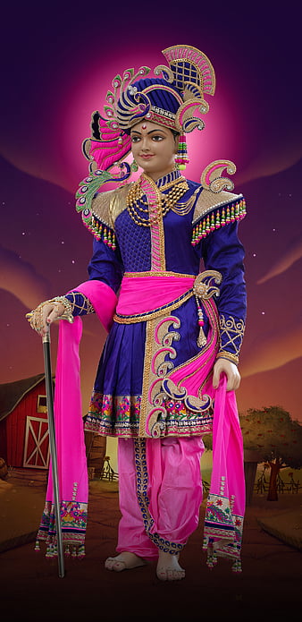 HD wallpaper swaminarayan lord swaminarayan thumbnail