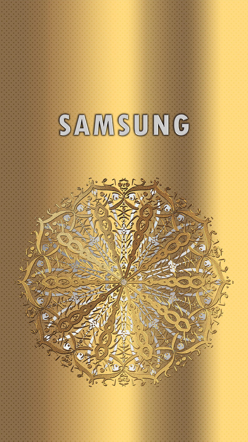 golden samsung, art, class, desenho, flake, gold, HD phone wallpaper