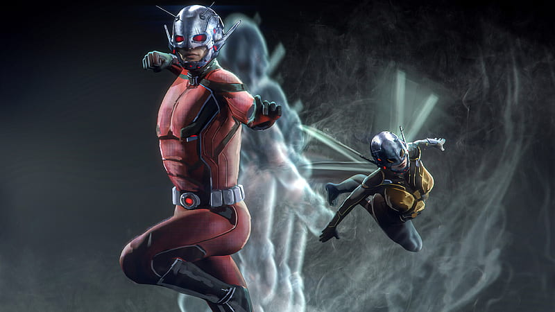 Ant Man And Wasp Marvel Superheroes, ant-man, wasp, superheroes, marvel, artstation, HD wallpaper