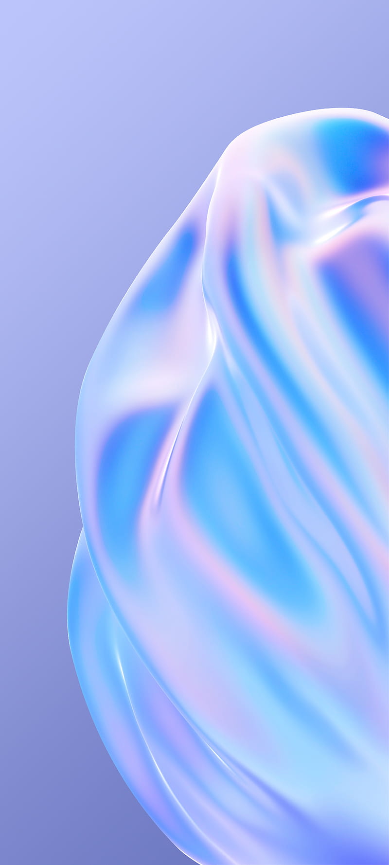 Oppo F15, abstract, blue, bubbles, HD phone wallpaper