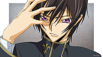 Anime: Code Geass Characters: Lelouch Pixiv's artist: 5203863