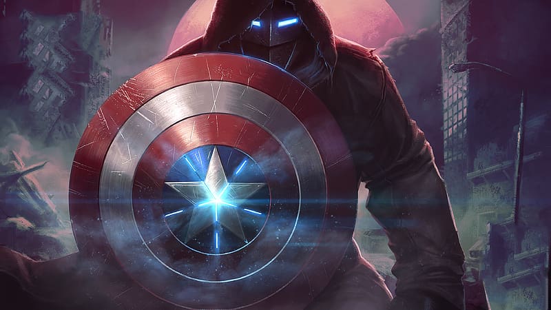 Captain America, Video Game, Marvel Contest Of Champions, HD wallpaper