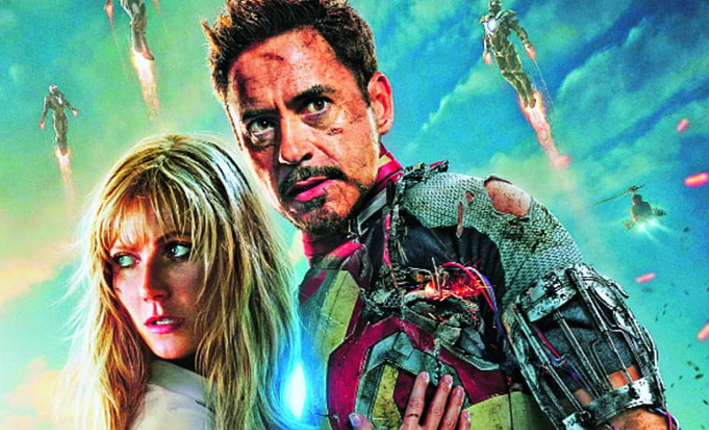 Iron Man - Robert Downey Jr & Gwyneth Paltrow, Hollywood, Actress, Iron Man, Gwyneth Paltrow, Actor, Robert Downey Jr, HD wallpaper
