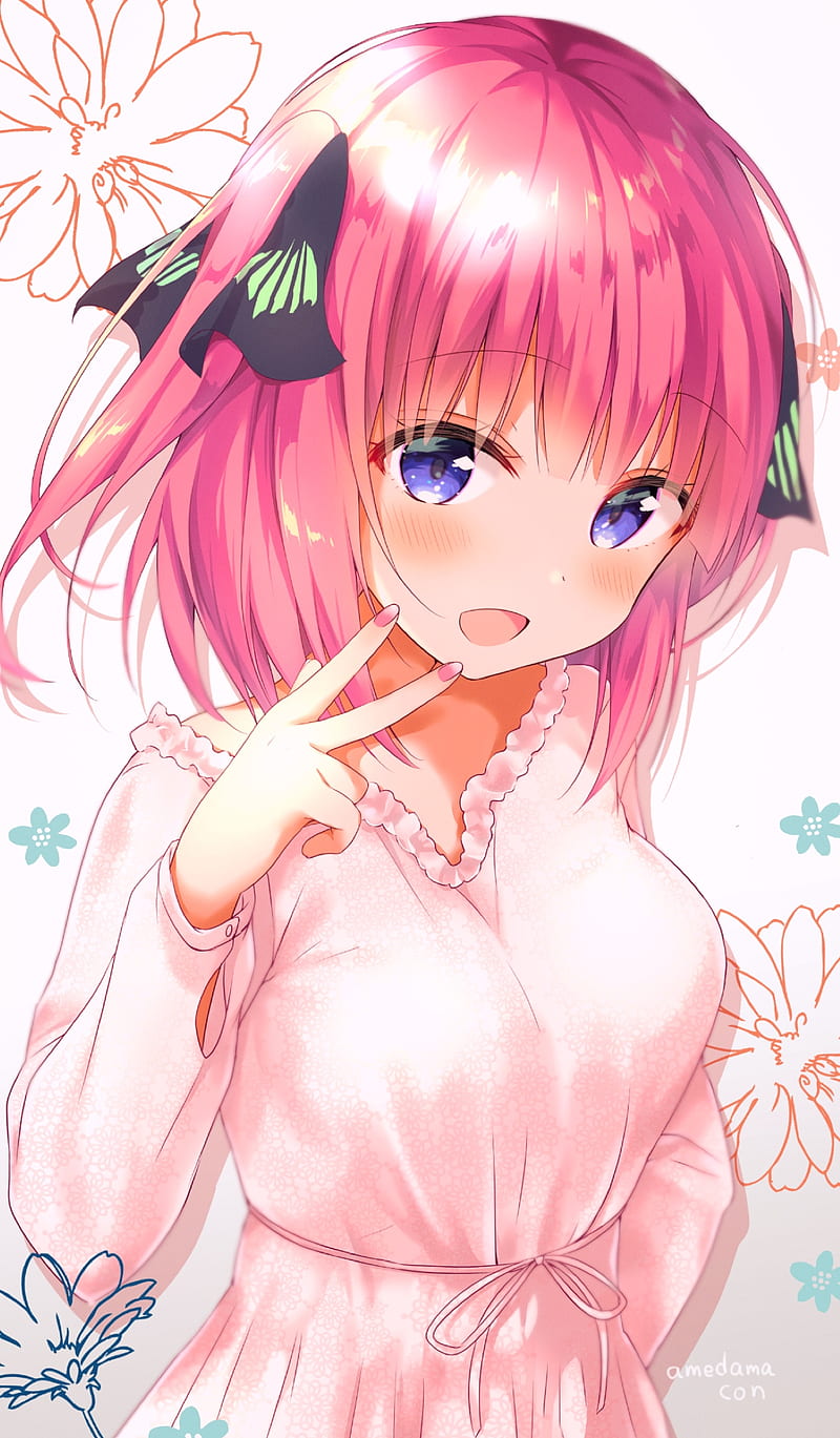 Cute Nino - 5 Toubun no Hanayome Art Board Print for Sale by Kami-Anime