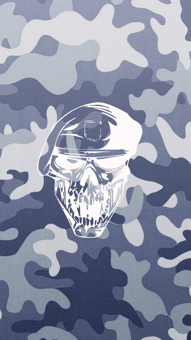 army Skull, HD phone wallpaper