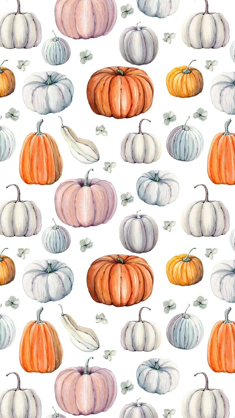 Pumpkins, Ho, autumn, fall, halloween, harvest, pattern, pumpkin, spooky  season, HD phone wallpaper | Peakpx