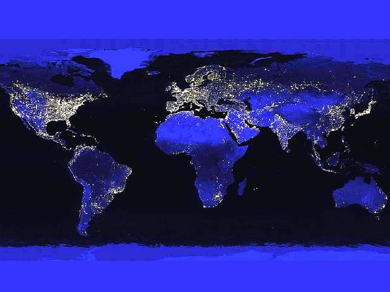 world s map at night, world-s-map-at-night, cool, HD wallpaper