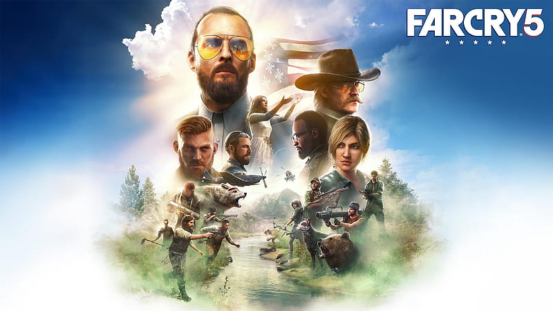 Far Cry 5, county, five, hope, seed, ubisoft, HD wallpaper