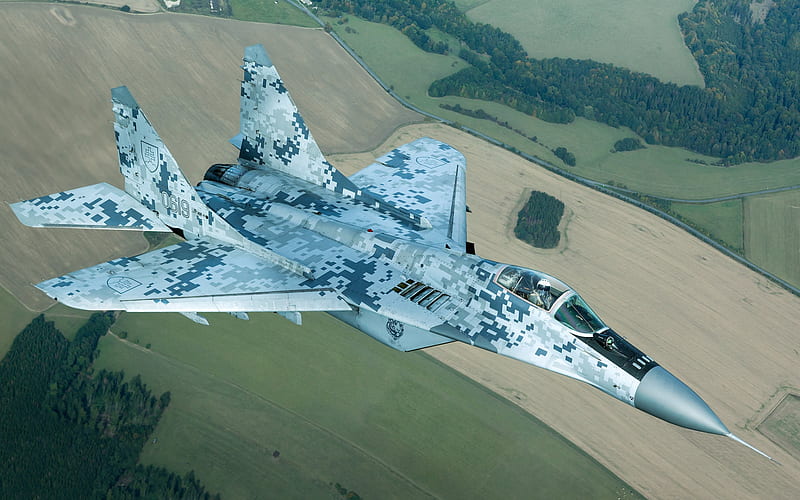 MiG-29, Slovak fighter, MiG-29AS, Slovakia Air Force, combat aircraft, military aircraft, HD wallpaper