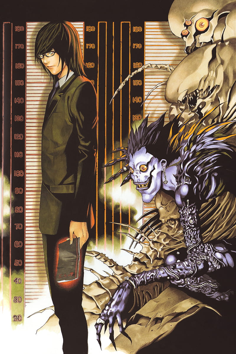 Death Note, anime, Ryuk, HD phone wallpaper