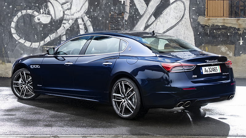Maserati, Maserati Quattroporte GranLusso, Blue Car, Car, Full-Size Car, Luxury Car, Sedan, HD wallpaper