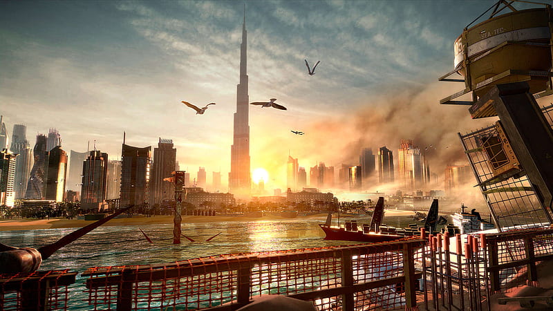 Deus Ex Mankind Divided Dubai, deus-ex-mankind-divided, games, pc-games, xbox-games, ps-games, HD wallpaper