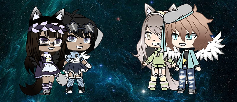 My Gacha Ocs, drawings, gacha life, HD wallpaper