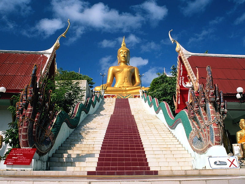 The Big Buddha Koh Samui Samui Island Thailand-graphy selected fourth series, HD wallpaper