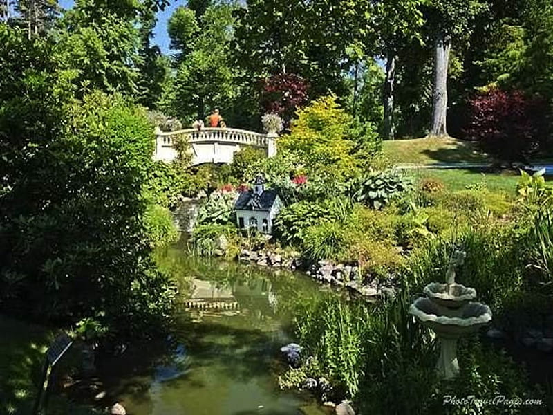Halifax Garden - Nova Scotia, europe, nova scotia, garden art, garden, display, HD wallpaper