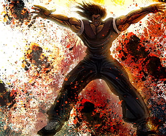 Pin by Gbudo on yujiro hanma  Dragon ball z iphone wallpaper