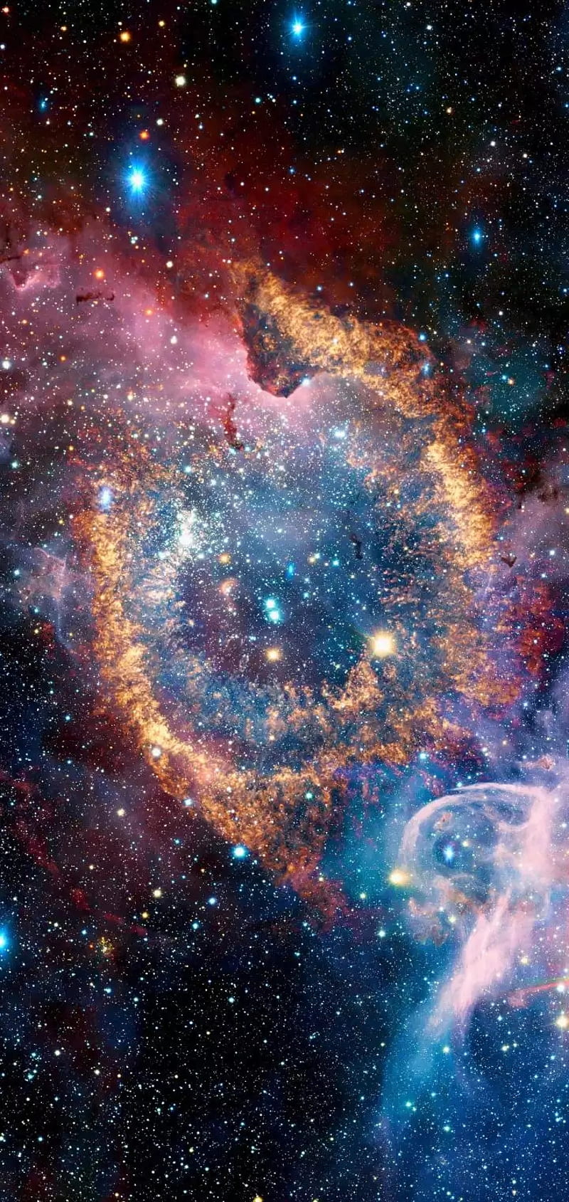IPhone colorful galaxy night pink purple sky solar space unicorn  universe HD phone wallpaper  Peakpx