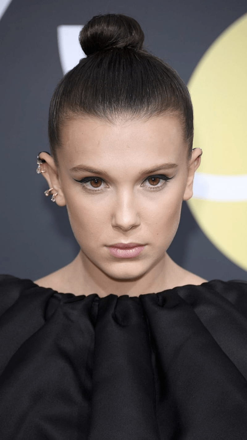 Millie Bobby Brown, actres, brown, huawei, iphone, milly, movie, netflix, samsung, series, xiaomi, HD phone wallpaper