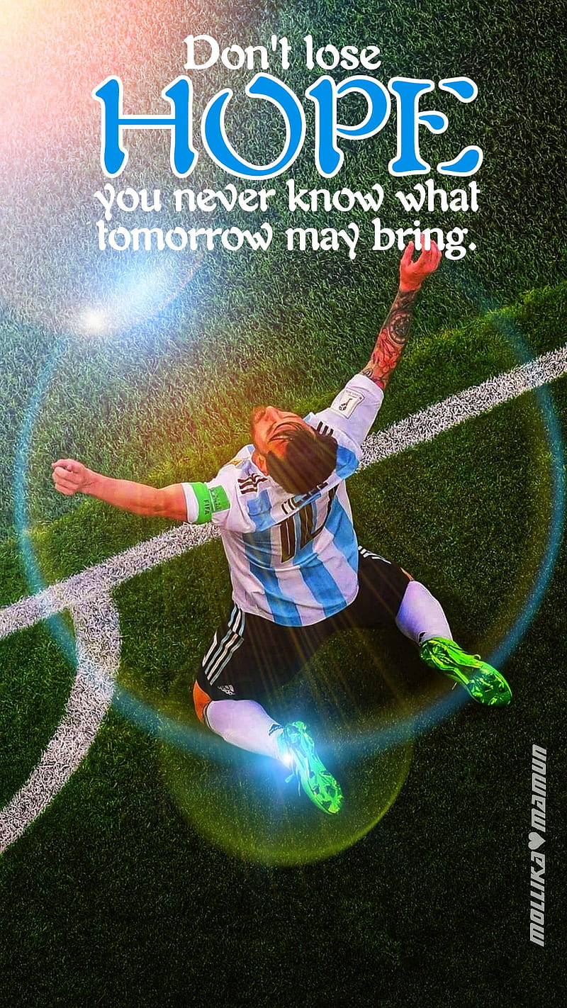 Leo Messi 10, argentina football team, fifa world cup 2018, football, hope, leo messi, lionel messi, lm10, messi russia, russia world cup, vamos argentina, HD phone wallpaper