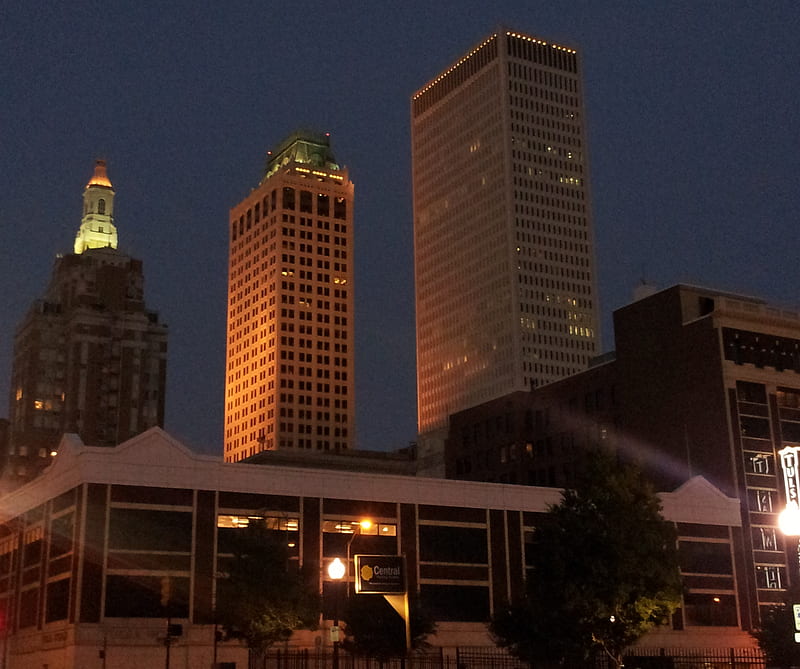 Tulsa building city glass reflection urban HD phone wallpaper  Peakpx