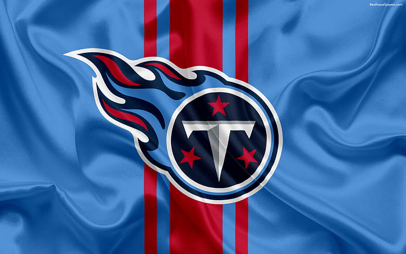 Tennessee Titans, American football, logo, emblem, National Football League, NFL, Nashville, Tennessee, USA, HD wallpaper