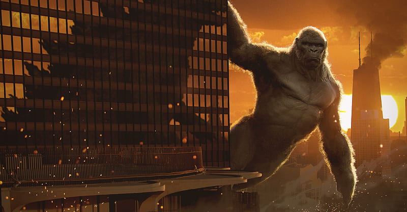 Kong Vs Godzilla 2020 Art, HD wallpaper