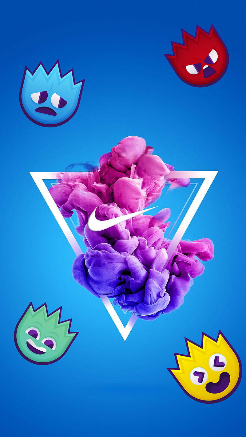 Nike Smoke Blast, logo, theme, HD phone wallpaper