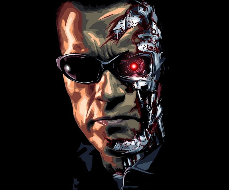 The Terminator, tor, ter, na, mi, the, HD wallpaper