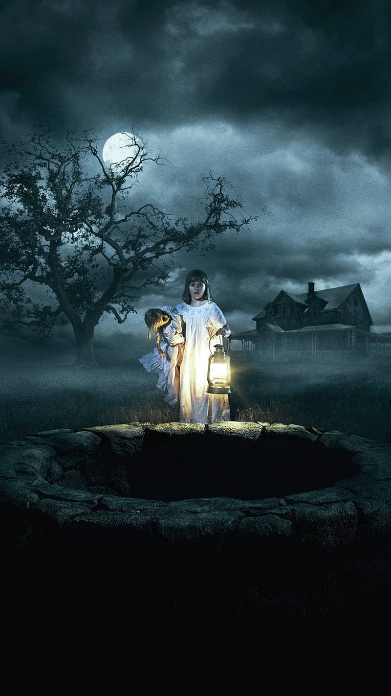 Annabelle, creation, scary, well, HD phone wallpaper