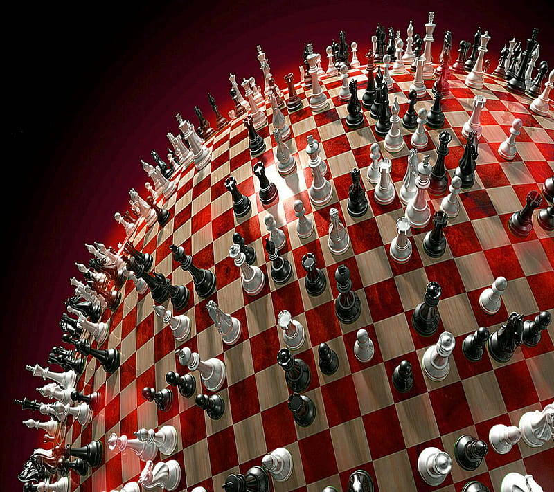 The chess conquered the world - HD wallpaper