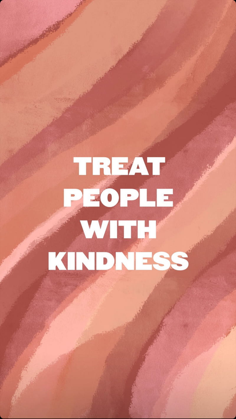 Buy Phone Wallpaper Treat People With Kindness Online in India  Etsy