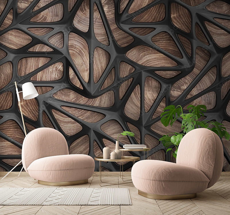 Modern 3D Wall Art Wall Paper Wall Mural Living Room - Etsy. 3D for walls,  Wall, HD wallpaper | Peakpx