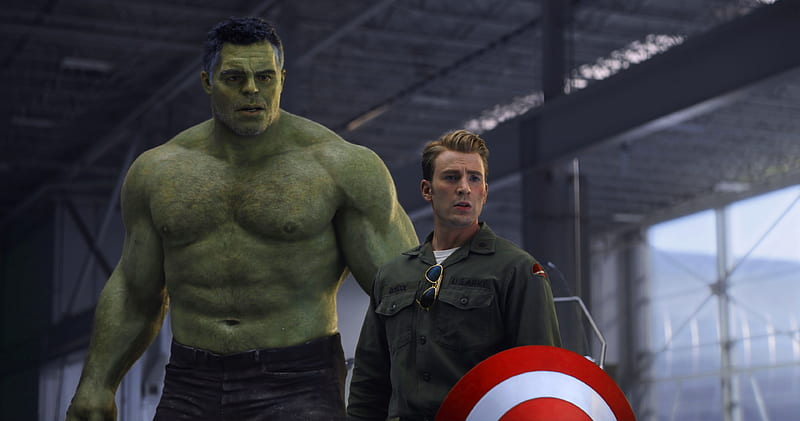 Captain America And Hulk Time Travel Avengers End Game, captain-america, hulk, avengers-end-game, movies, HD wallpaper