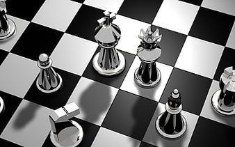 The Chess Pieces Are Laying In A Chaotic Pattern Background, 3d  Illustration Chess Piece King Winner Stands On Fallen Pieces, Hd  Photography Photo, King Background Image And Wallpaper for Free Download