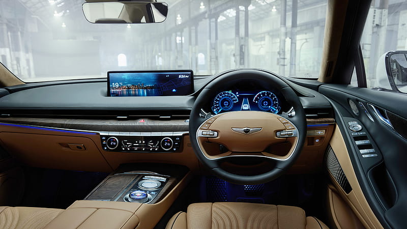Genesis G80 3.5T AWD 2020 Interior, HD wallpaper