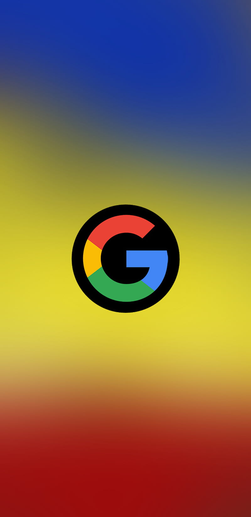 Google Blur, 929, colors, icon, logo, new, q, red, yellow, HD phone wallpaper