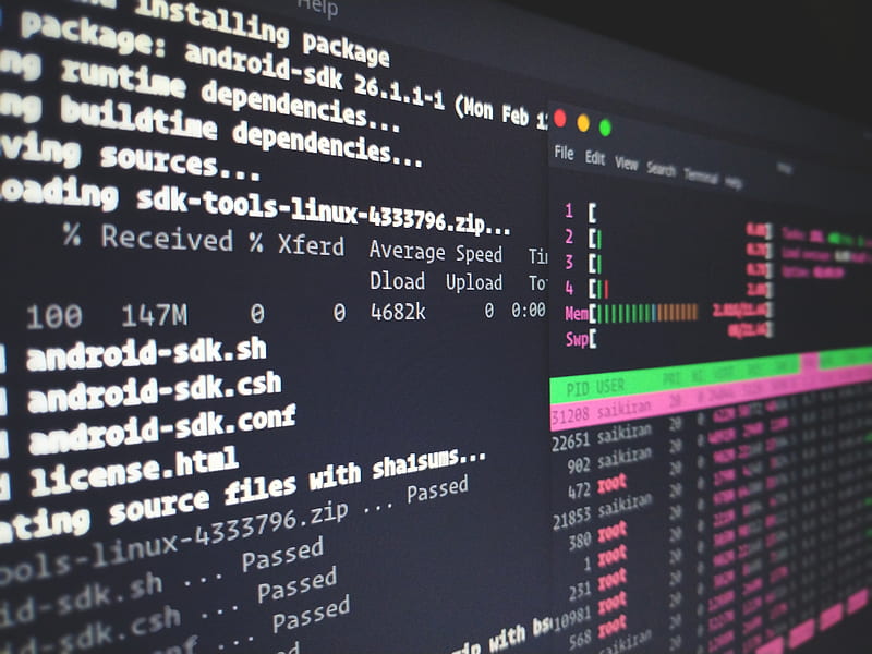 Desktop Source Code and Wallpaper by Computer Language with Coding and  Programming. Stock Image - Image of focus, desktop: 124935197