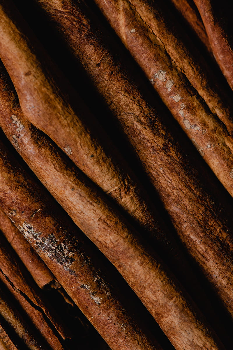 Brown and Black Wooden Sticks, HD phone wallpaper