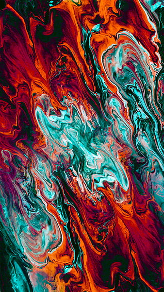 HD red and teal abstract wallpapers | Peakpx