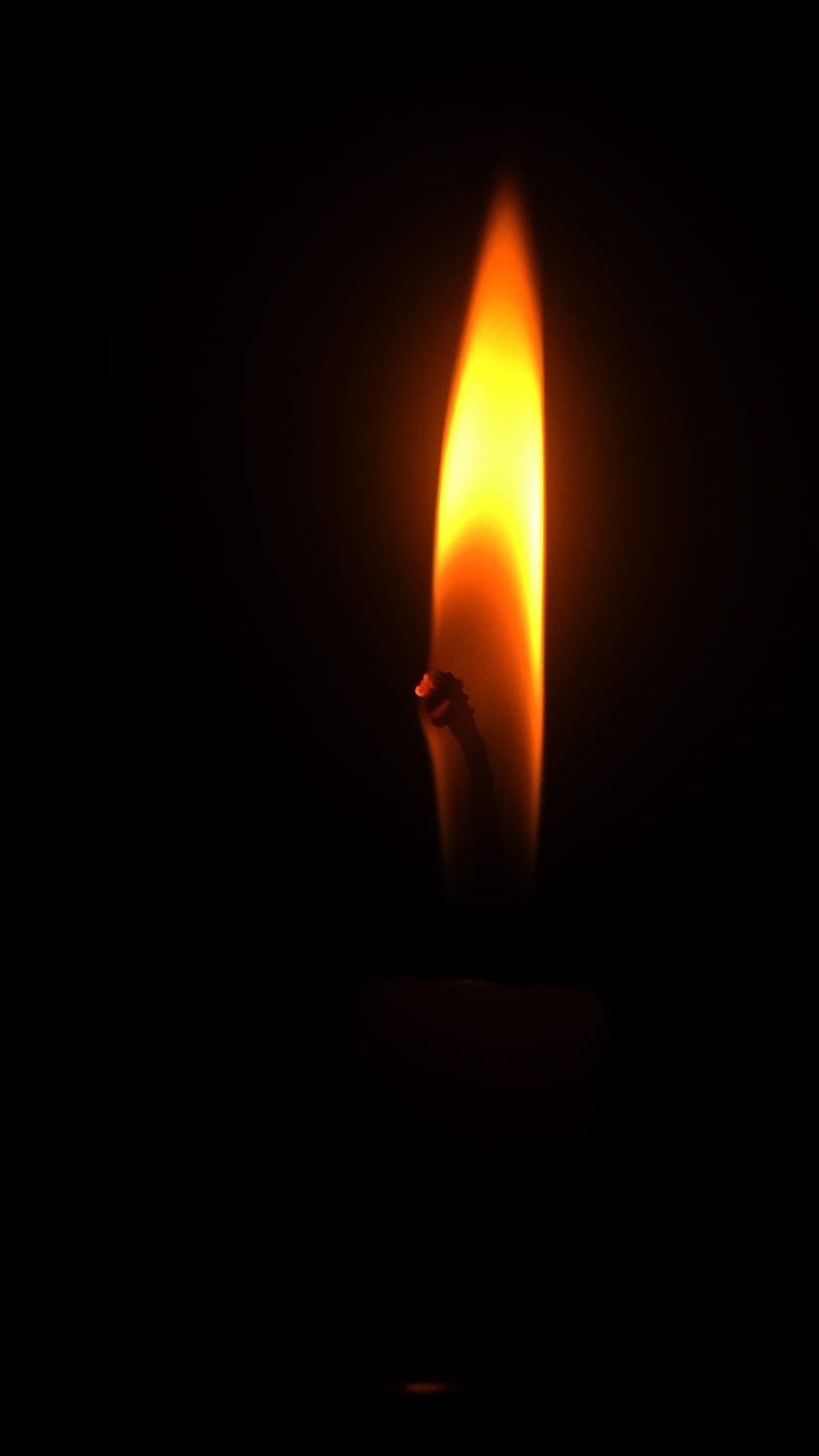 candle, candles, dark, darkness, fire, flame, corazones, hearts , light, HD phone wallpaper