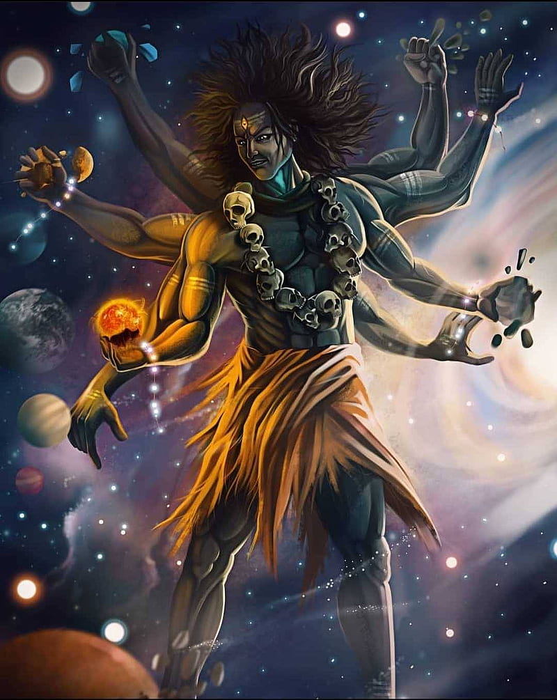 Kaal Bhairava, bholenath, lord, mahakaal, shiva, HD phone wallpaper | Peakpx